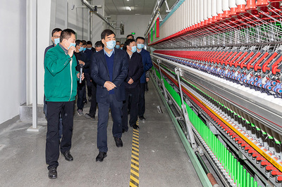 王震调研晋城经济技术开发区与泽州县纺织技术开发